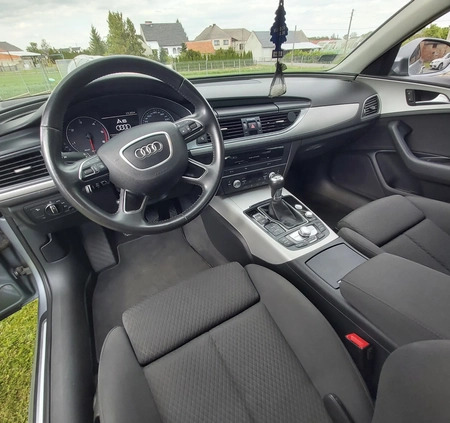 Audi A6 cena 93000 przebieg: 95550, rok produkcji 2015 z Biała małe 106